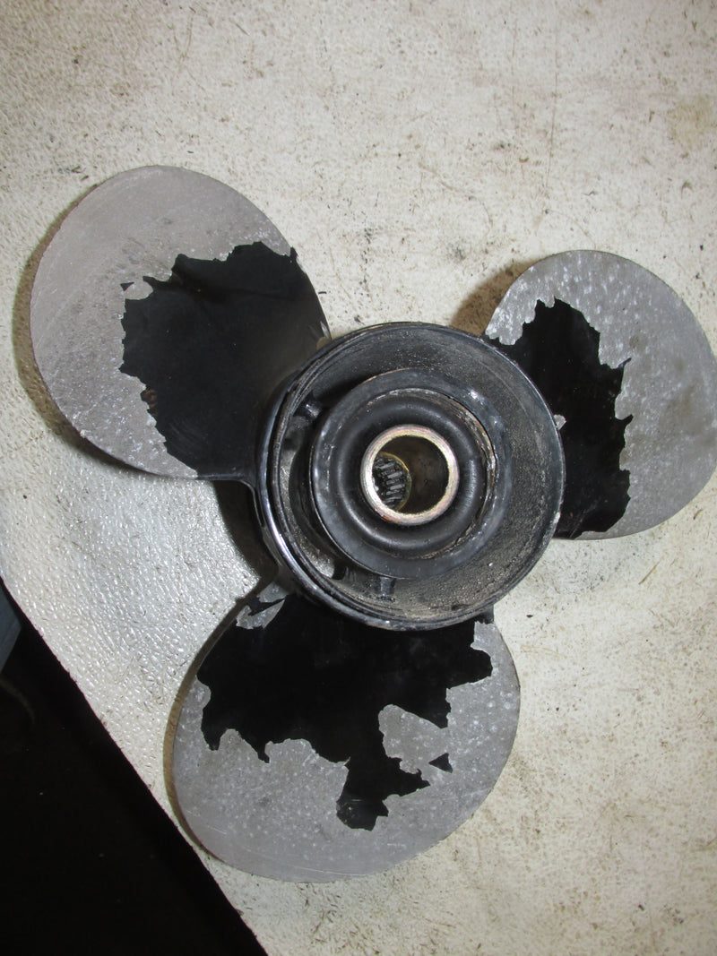 Johnson 60hp 2 Stroke Outboard Aluminum Propeller Powertech (13.3 X 15)