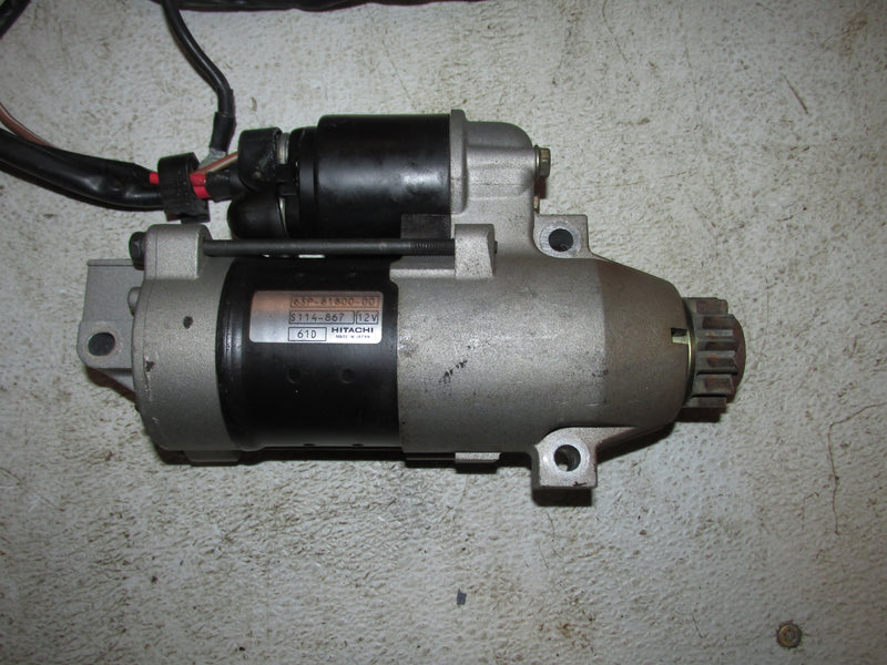 Yamaha 250hp 3.3L 4 Stroke Outboard Starter (63P-81800-00)
