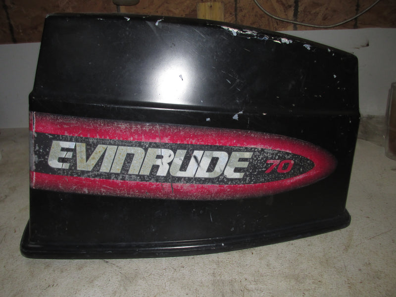 Evinrude 70hp 2 Stroke Outboard Top Cowling