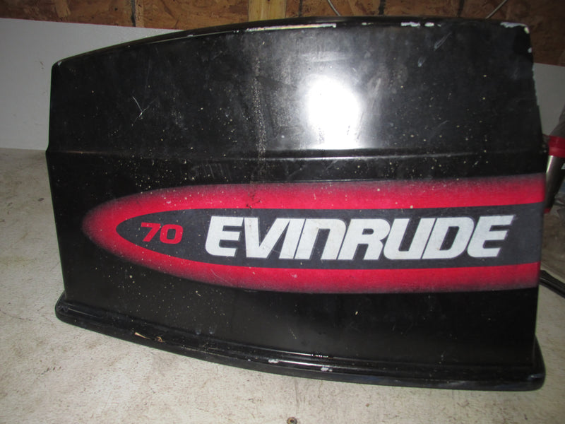 Evinrude 70hp 2 Stroke Outboard Top Cowling