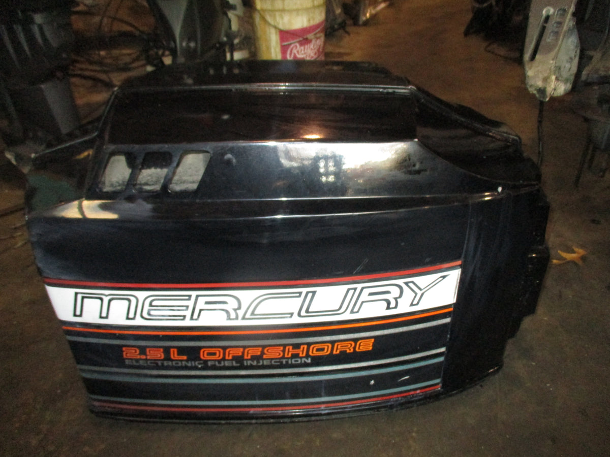 Mercury Blackmax XRI 200hp outboard top cowling