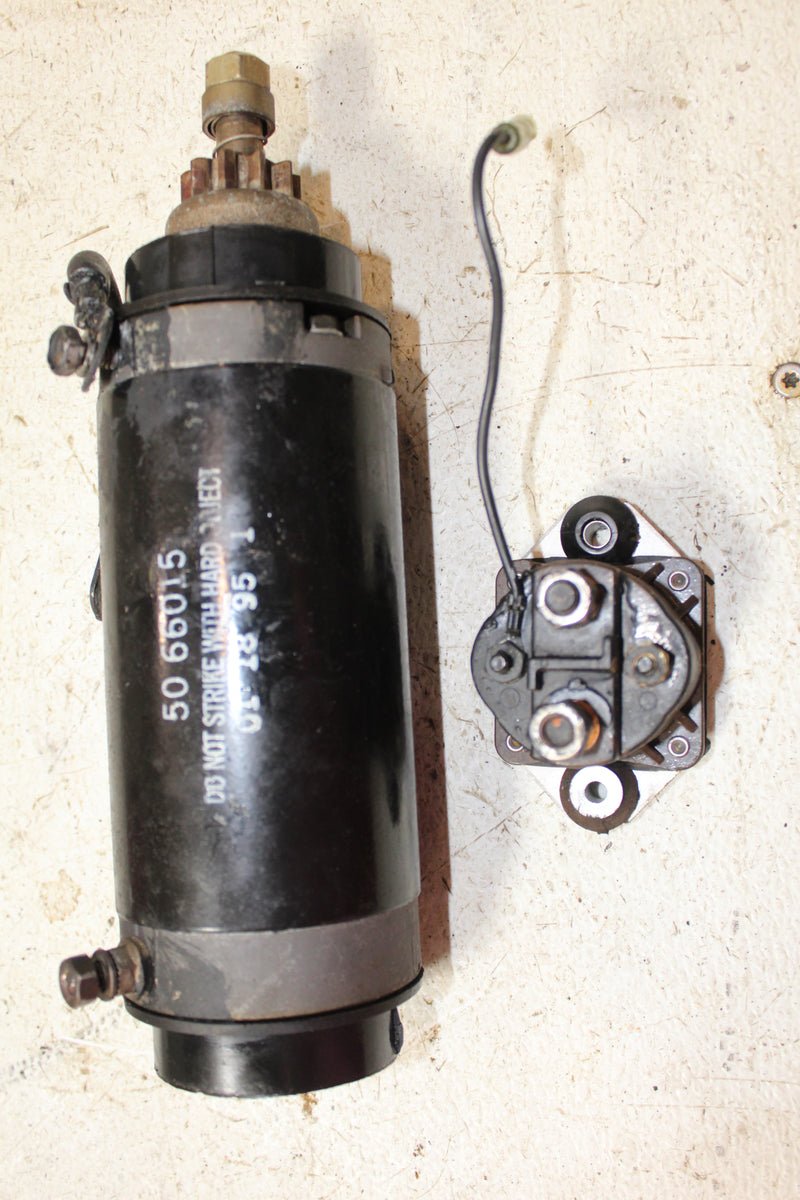 Mercury 90hp 2 Stroke Outboard Starter and Relay (50-66015/89-817109A1)
