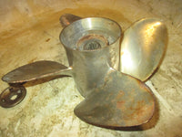 Load image into Gallery viewer, Suzuki DF60 60hp 4 Stroke Outboard Powertech 4 Blade Stainless Propeller
