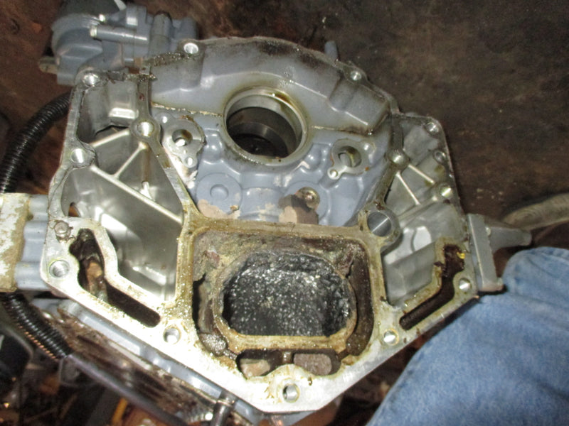Yamaha 3.3L 225hp 4 stroke outboard crankcase block