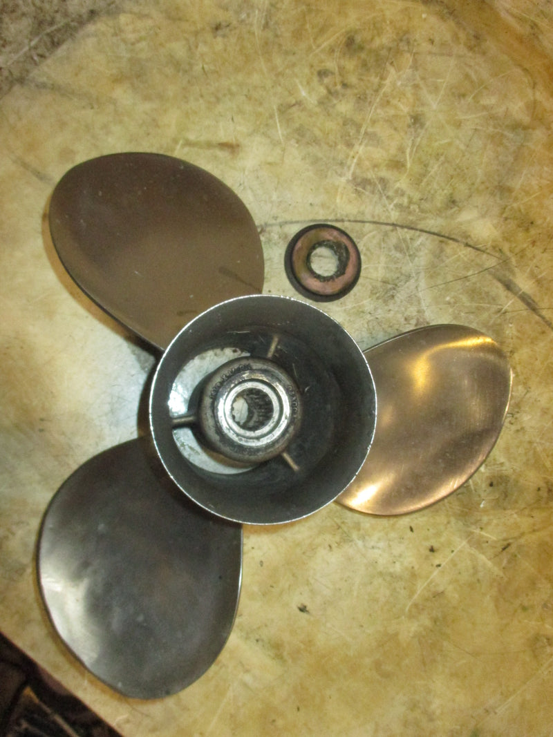 Mercury 150hp saltwater series 2 stroke outboard stainless steel propellor