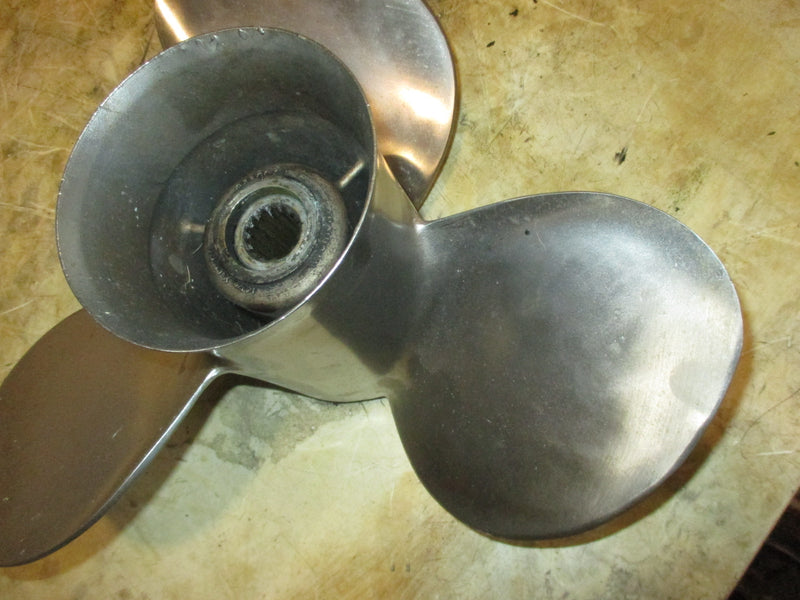 Mercury 150hp saltwater series 2 stroke outboard stainless steel propellor