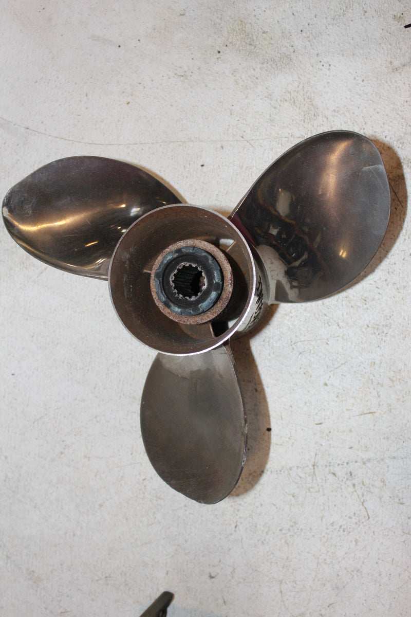 Mercury 90hp 2 Stroke Outboard Vengeance Stainless Propeller (48-16988-18P)