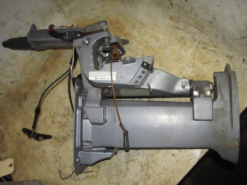 Johnson 8hp 2 Stroke Outboard Midsection w/ Full Tiller Handle