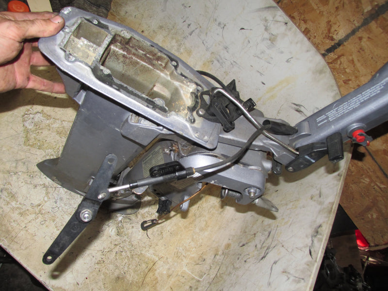 Johnson 8hp 2 Stroke Outboard Midsection w/ Full Tiller Handle