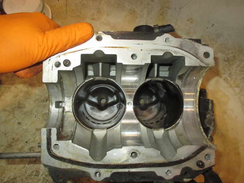 Mercury 40hp 2 stroke outboard Crankcase Block