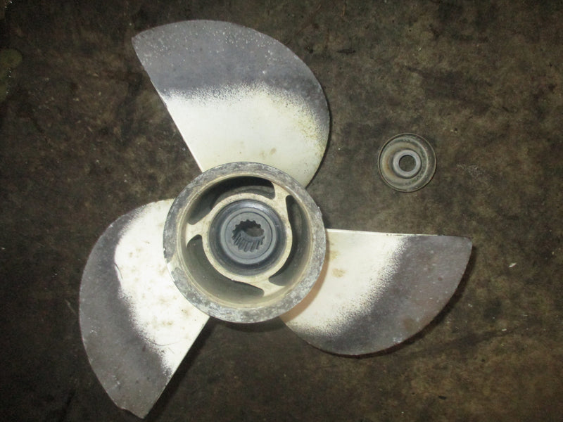 Yamaha 75-130hp outboard aluminum propeller 13 1/2 x 15 - K