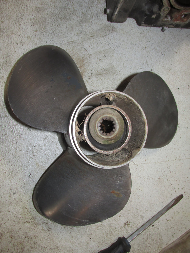 Evinrude 70hp 2 Stroke Outboard Stainless Propeller (13 3/4 X 13)