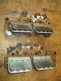 Load image into Gallery viewer, Johnson 90hp 2 stroke outboard intake manifold with reeds (317739)
