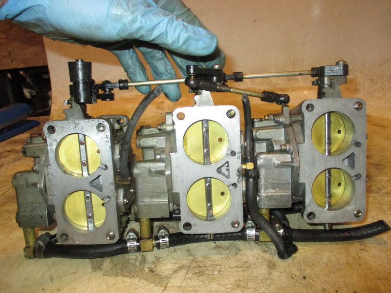 Mercury 150hp 2 stroke outboard carburetor set (3326-828272-C)