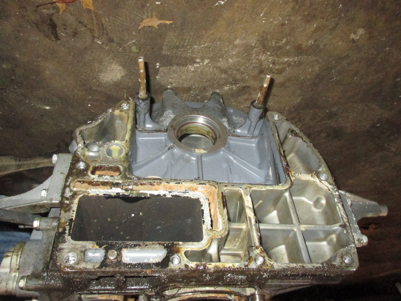 Yamaha 115hp 4 stroke outboard crankcase block