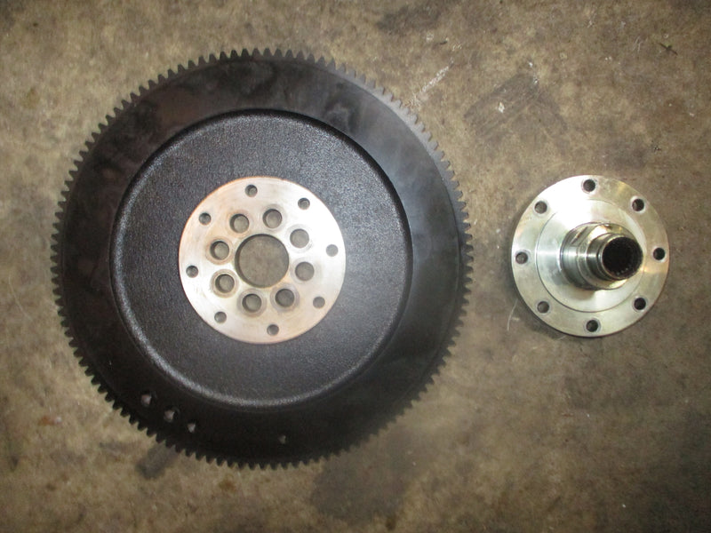 Honda BF135 outboard flywheel and boss (31110-ZY6-000ZA)