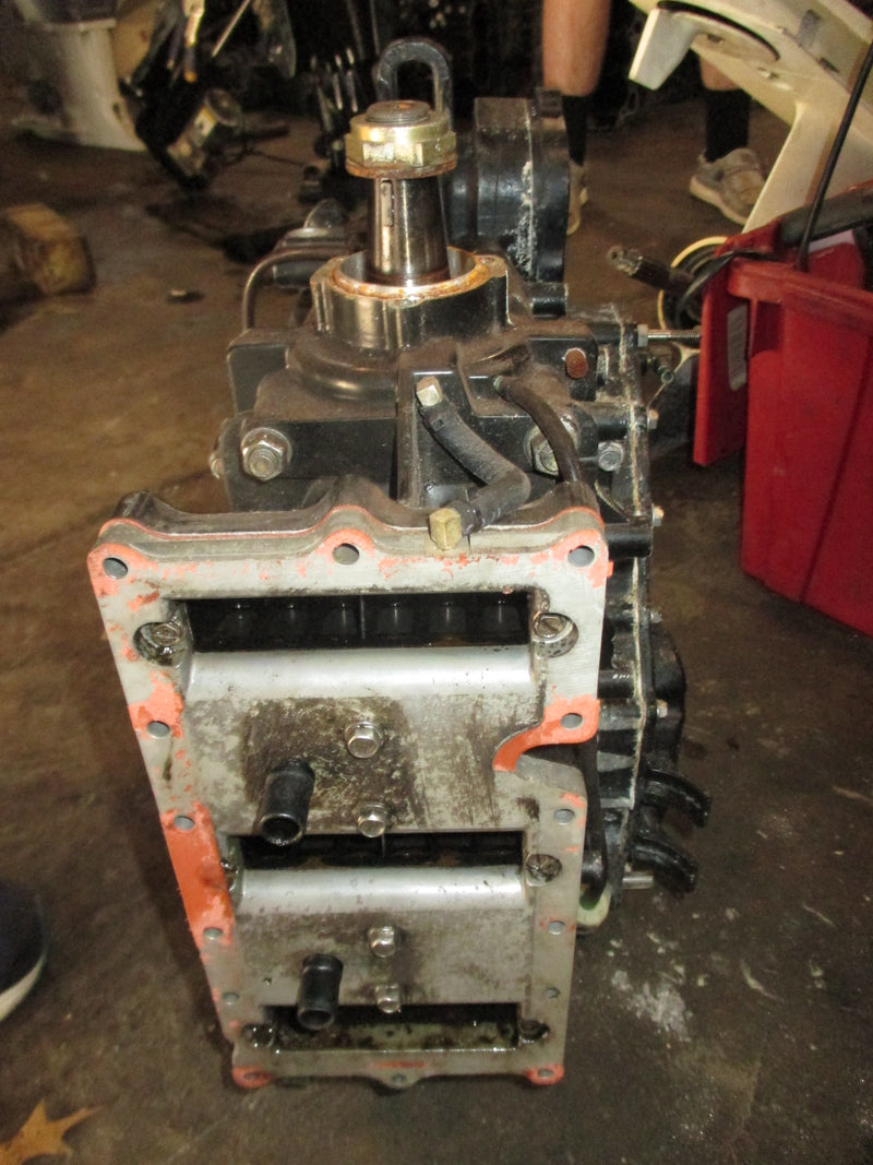 Evinrude Etec 90hp 2 stroke outboard crankcase powerhead