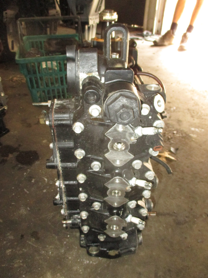 Evinrude Etec 90hp 2 stroke outboard crankcase powerhead