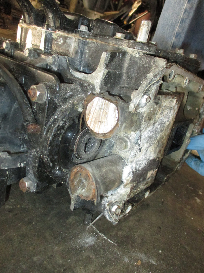 Evinrude Etec 90hp 2 stroke outboard crankcase powerhead