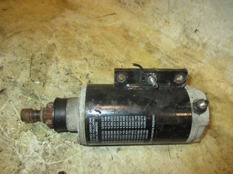 Johnson 130hp 2 stroke outboard starter and relay (586285)