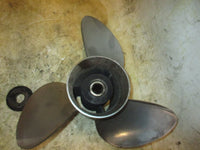 Load image into Gallery viewer, Johnson 130hp 2 stroke outboard stainless steel propellor (176627-14 3/4x19)
