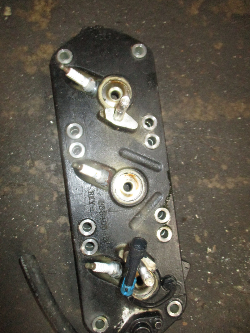 Mercury Optimax 135hp outboard port cylinder head (858405-C1)