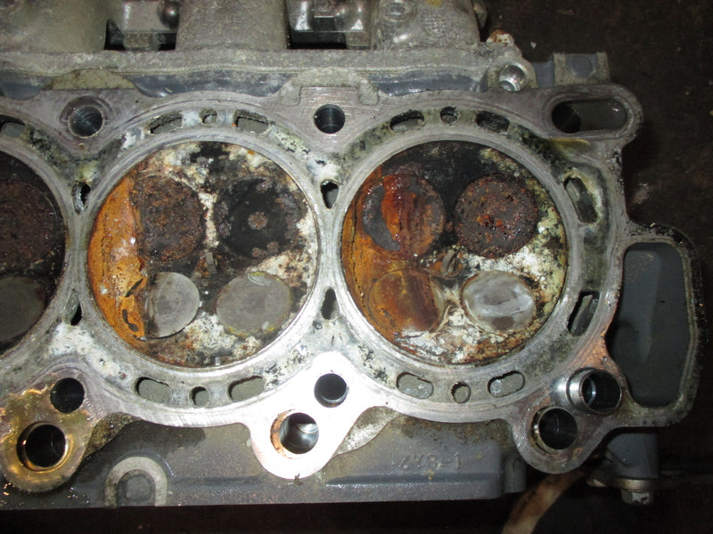 Honda BF225A 225hp outboard Port Cylinder Head