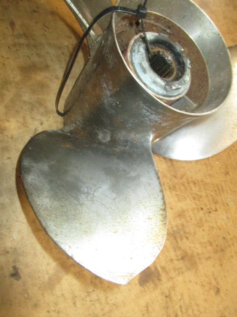 Mercury 90-115hp outboard stainless propeller powertech 17P