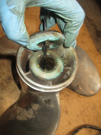 Load image into Gallery viewer, Mercury 90-115hp outboard stainless propeller powertech 17P
