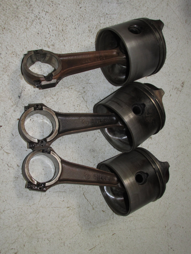 Johnson 150hp 2 Stroke Outboard Piston and Rod Set of 3 (393924)