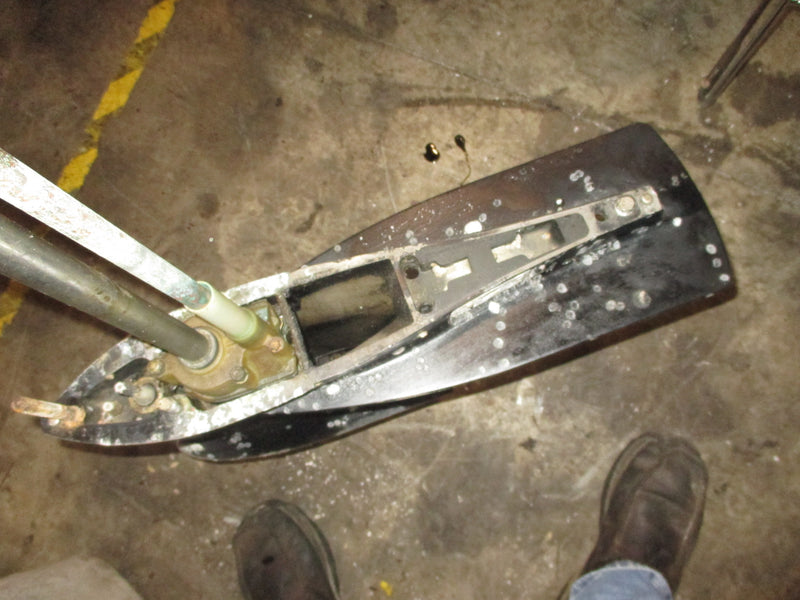 Mercury 135hp optimax outboard 25 inch standard rotation lower unit
