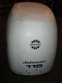 Load image into Gallery viewer, Johnson Suzuki 115hp 4 stroke outboard top cowling

