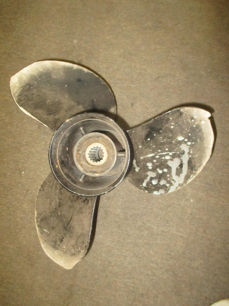 Johnson Evinrude 150hp 175hp 2 stroke outboard aluminum propeller 14x19