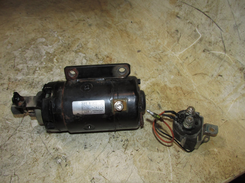 Yamaha 90hp 2 Stroke Outboard Starter and Relay (688-81800-12)