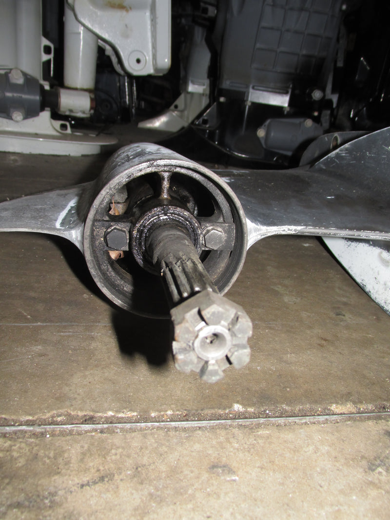 Johnson 90hp 60 Degree 2 Stroke Outboard 20" Shaft Lower Unit (Parts Only)