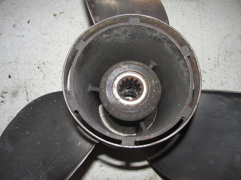Johnson 90hp 60 Degree 2 Stroke Outboard Stainless Propeller (13 3/8)