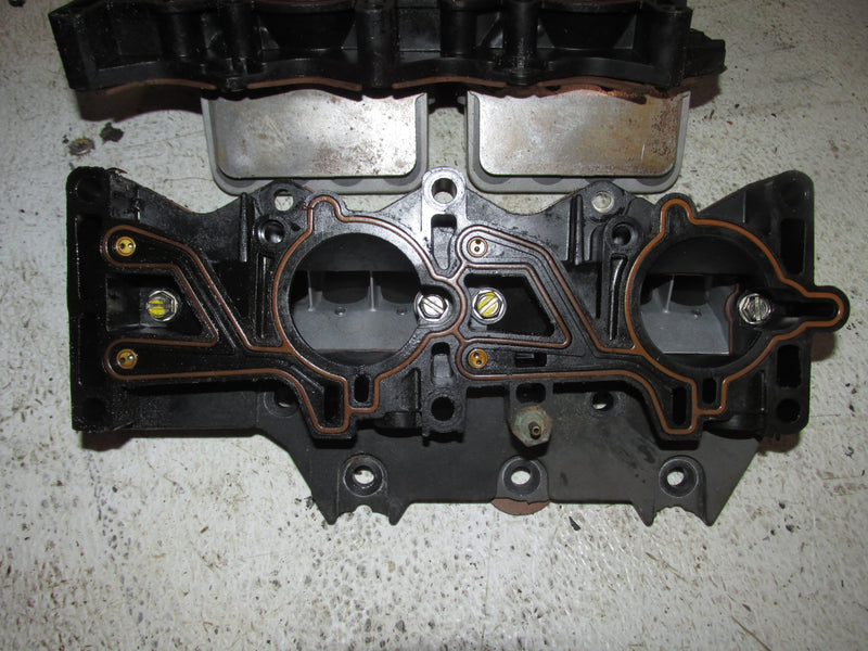 Johnson 90hp 60 Degree 2 Stroke Outboard Intake Manifold & Reed Set (317739)