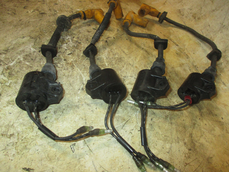 Suzuki 150hp 2 stroke outboard ignition coil set of 4 (33410-87D70)