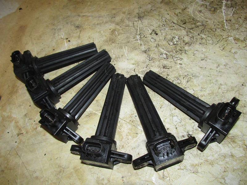 Yamaha 250hp 3.3L 4 Stroke Outboard Ignition Pencil Coil Set (6P2-82310-00)
