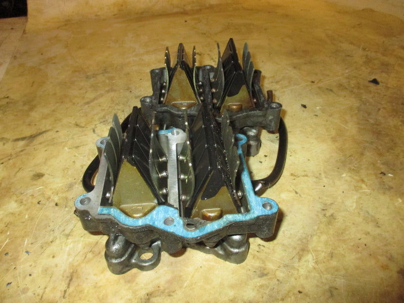 Suzuki DT90 90hp outboard intake manifold with reeds (13110-87E10)