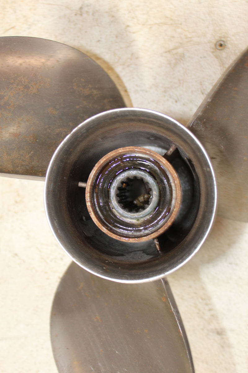 Suzuki DF90/140 Outboard Stainless Steel Propeller 14x22 15-Spline