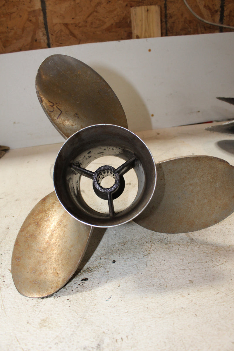 Quicksilver Mirage Outboard Stainless Steel Propeller 23P 15-Spline