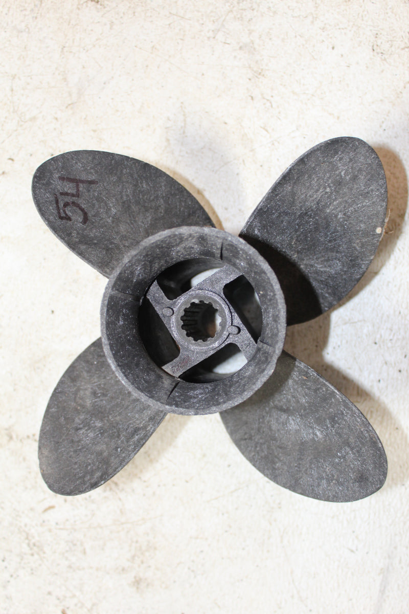 CMP 4 Blade Plastic Propeller 13 Spline 4x10x13