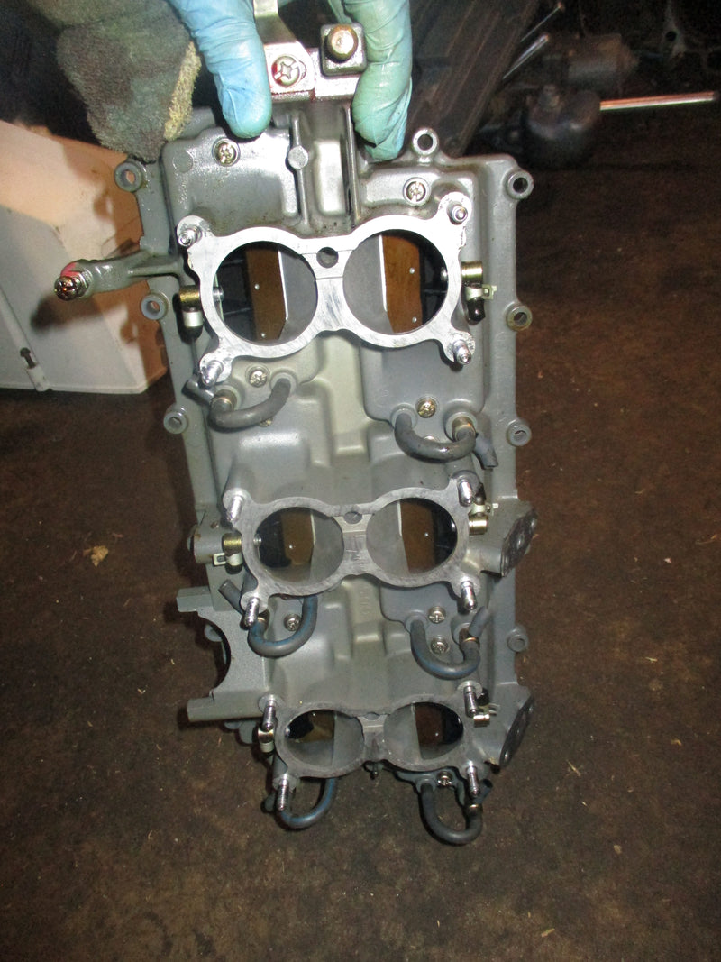 Yamaha 150hp 2 stroke outboard intake manifold with reeds (6G5-13641-11-1S)