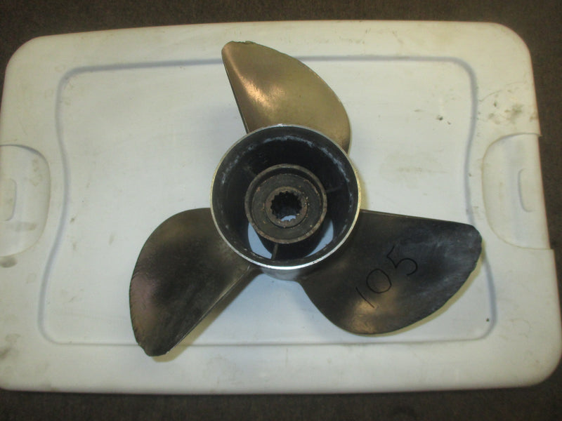 Yamaha 75hp - 115hp outboard stainless propeller 13x17-K K hub