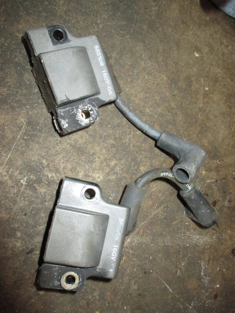 Johnson 25hp 2 stroke outboard ignition coil set (582508)
