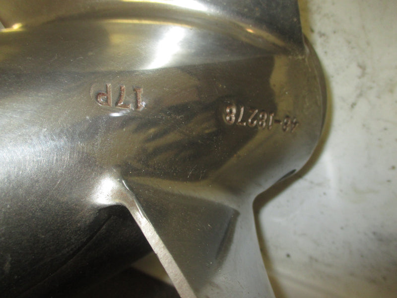 Mercury Mirage Plus 150-200HP Stainless propeller (48-18278) (17P)