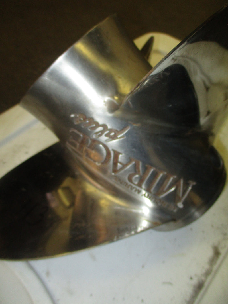 Mercury Mirage Plus Counter Stainless Propeller (48-90159) (17P) no hub #113
