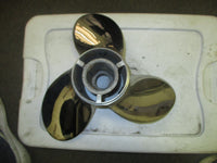 Load image into Gallery viewer, Mercury Mirage Plus Counter Stainless Propeller (48-90159) (17P) no hub #113
