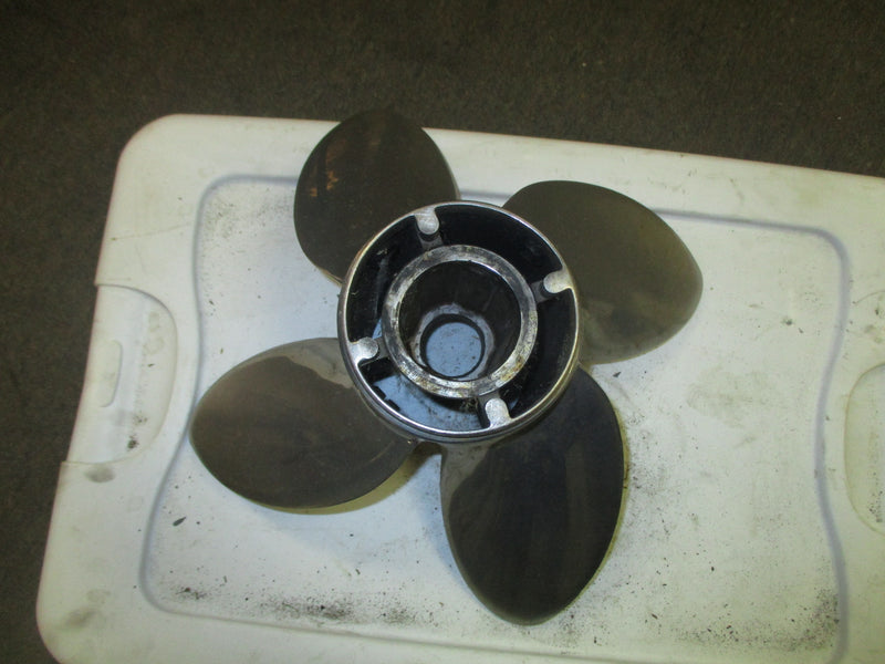 Mercury Offshore 4 blade stainless propeller 48-825900A46 19P NO HUB